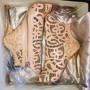 Giuseppe Zanotti Open Toe Booties